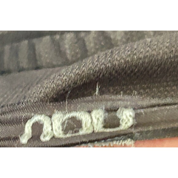 NAU‎ Womens S Goose Down Feather Gray Canvas Collared Zipped Jacket - Picture 7 of 10